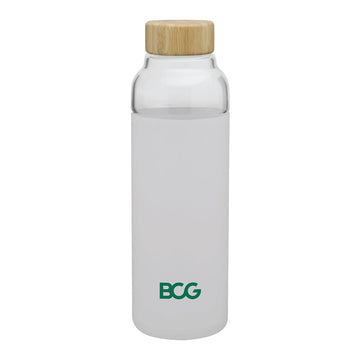BCG-010 | Glass Bottle with Bamboo Lid
