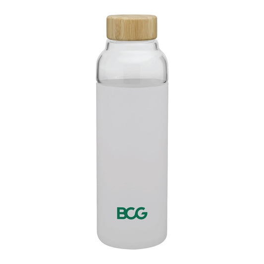 BCG-010 | Glass Bottle with Bamboo Lid