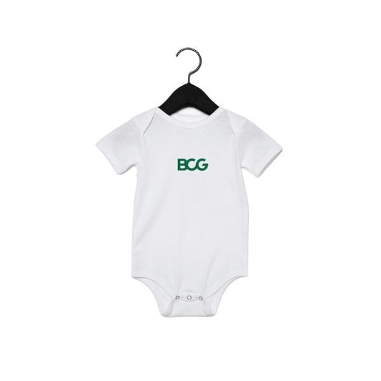 Infant Short Sleeve Baby Rib Bodysuit