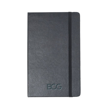 BCG-007 |  Large Moleskine Journal - Ruled Filler Black